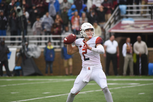 Eric Dungey threw for a career-high 434 yards on Saturday against Boston College.